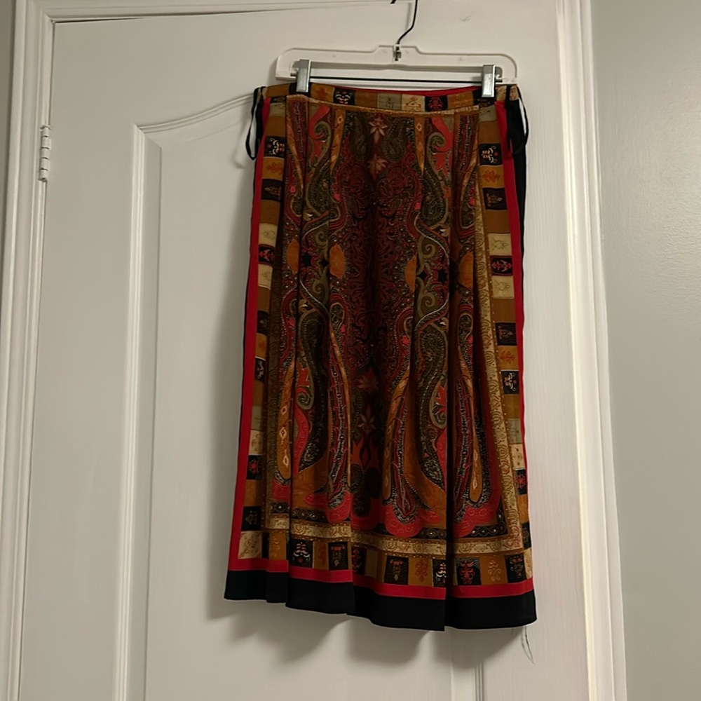 Vintage Scarf Skirt